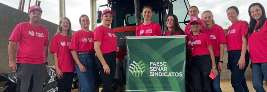 Elas são protagonistas: treinamento “Tratores e implementos agrícolas especial para mulheres” é sucesso em Braço do Norte