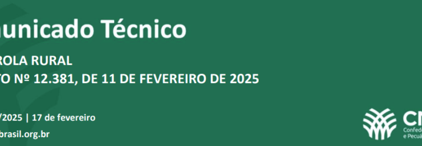 Desenrola Rural - Programa de Regularização de Dívidas e Facilitação de Acesso ao Crédito Rural da Agricultura Familiar