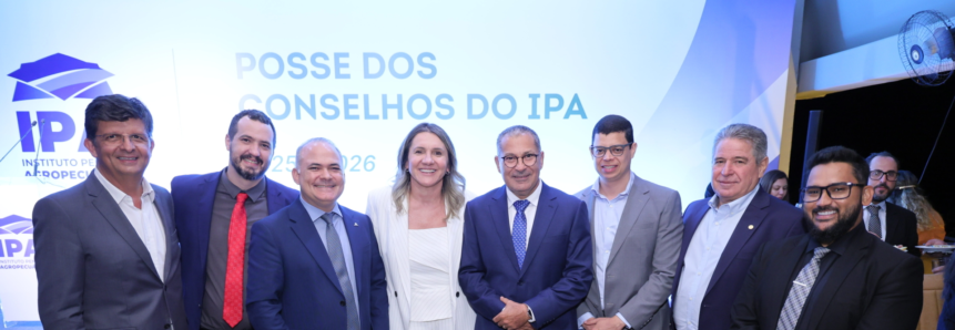 Vilmondes Tomain prestigia posse da nova diretoria do IPA em Brasília