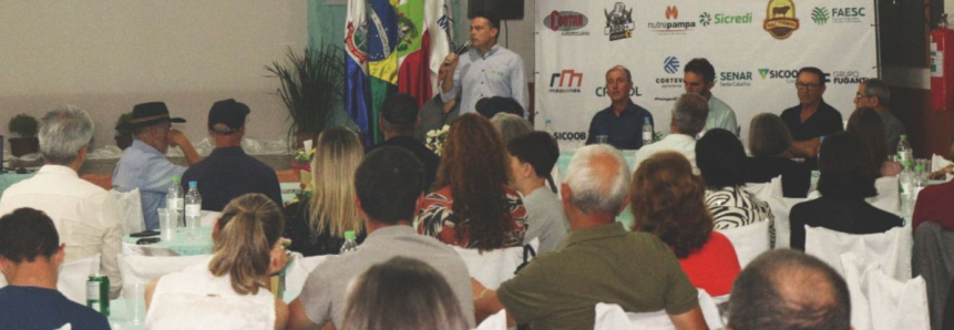 Seminário de Líderes do Sindicato Rural de Água Doce reforça compromisso com o setor agropecuário