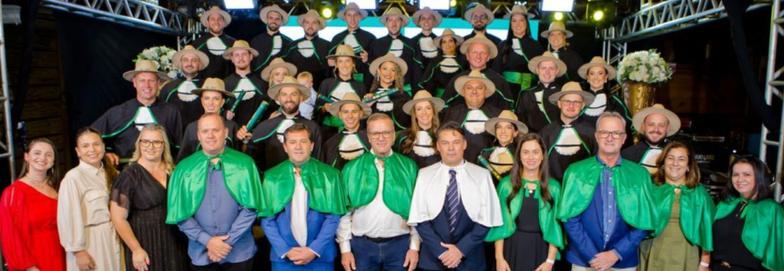 Sistema Faesc/Senar forma turma do Curso Técnico em Zootecnia em Braço do Norte