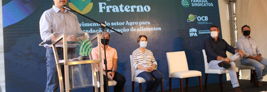 Com doação de 16 mil cestas básicas, “Agro Fraterno” vai distribuir 240 toneladas de alimentos em Mato Grosso do Sul