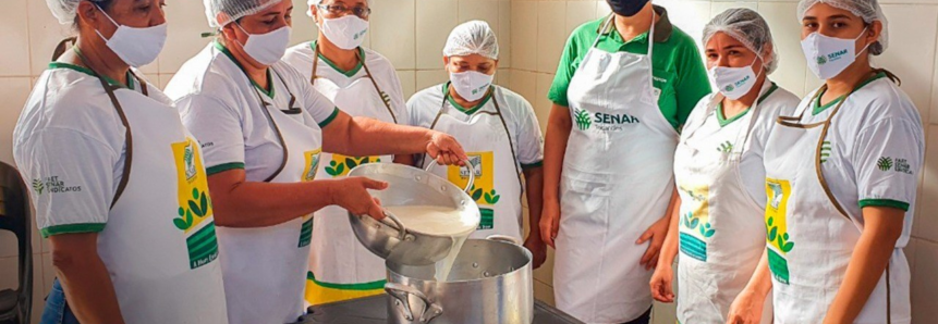 Curso de Derivados do Leite em Barrolândia gera boas perspectivas