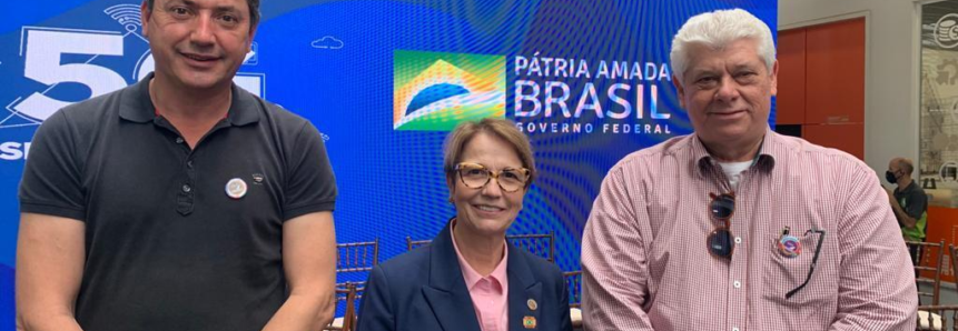 Famato participa de lançamento da tecnologia 5G aplicada ao Agronegócio em Sorocaba-SP