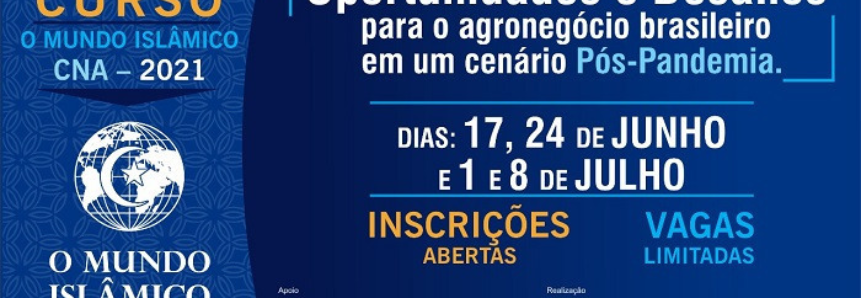 Curso gratuito vai mostrar as oportunidades e desafios pós-pandemia para o agro brasileiro nos países islâmicos