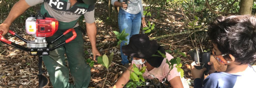 Família inicia recuperação de área com apoio do FIP Paisagens Rurais