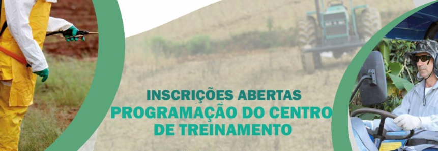 Inscrições abertas para os cursos de segurança na aplicação de agrotóxicos e máquinas agrícolas