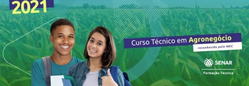 Inscrições para o Curso Técnico em Agronegócio estão abertas até quarta-feira