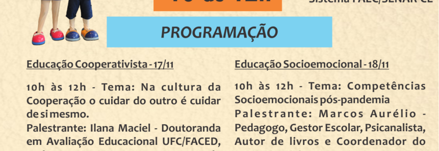 Senar/CE  realiza webinário para educadores do Programa Agrinho