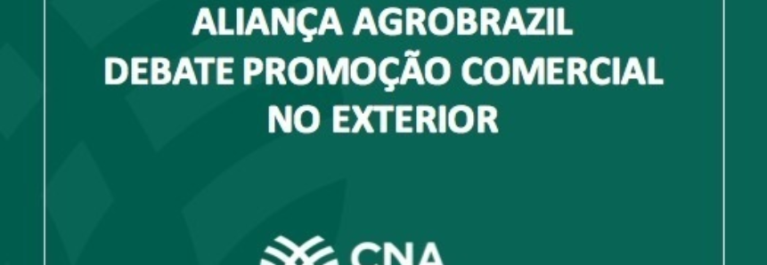 Aliança AgroBrazil debate promoção comercial no exterior