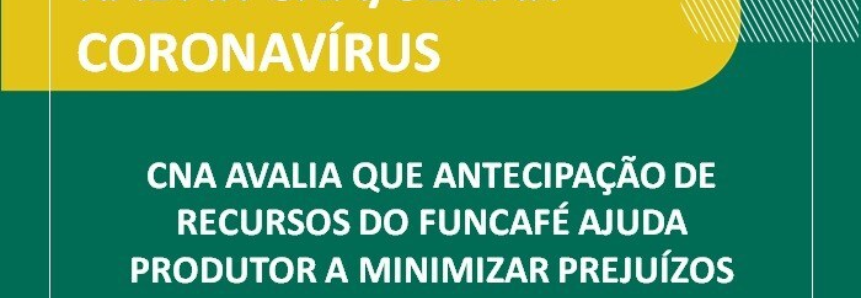 CNA avalia que antecipação de recursos do Funcafé ajuda produtor a minimizar prejuízos