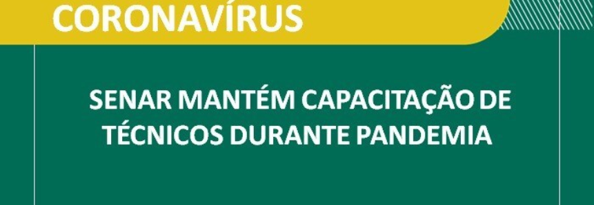 Senar mantém capacitação de técnicos durante pandemia