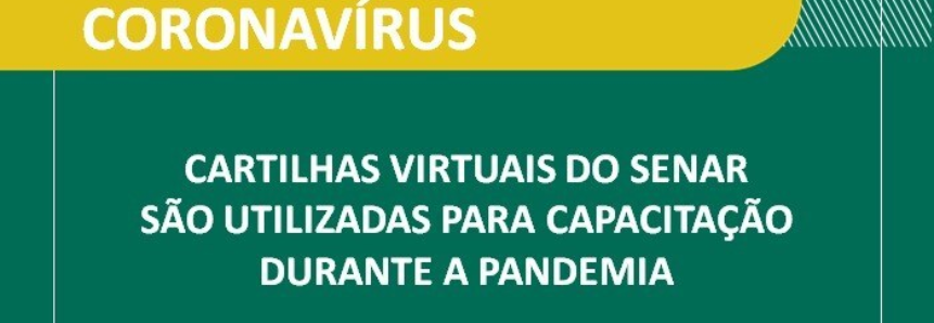 Cartilhas virtuais do Senar são utilizadas para capacitação durante a pandemia