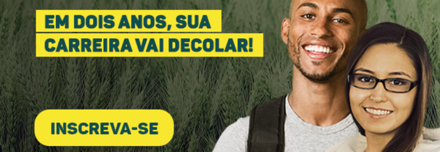 Últimas horas: Curso Técnico em Agronegócio:  inscrições encerram nesta quarta-feira