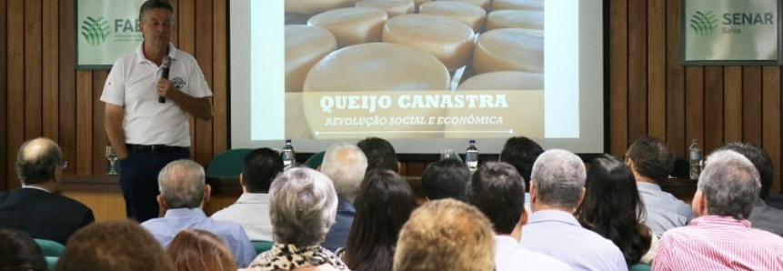 Sistema Faeb/Senar realiza palestra sobre experiências da produção de queijo mineiro para produtores baianos