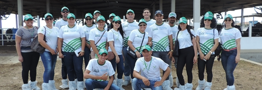 Alunos do curso Técnico em Agronegócio participam da Expo Ouro Branco