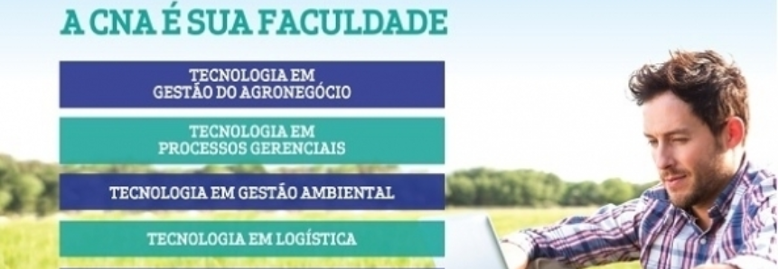 Faculdade CNA está com inscrições abertas para cursos de graduação a distância