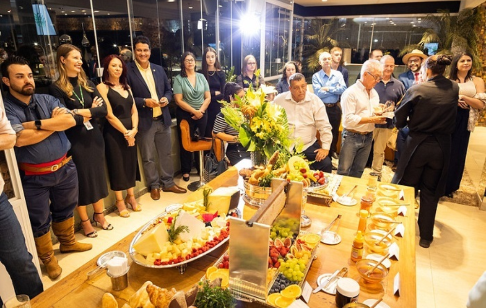 Durante a cerimônia os participantes puderam degustar os méis vencedores do concurso 2024