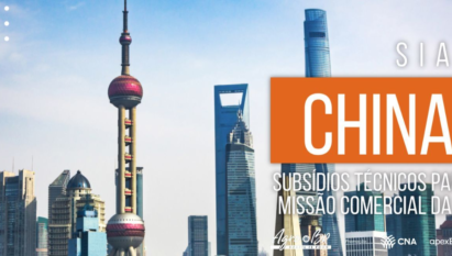 SIAL CHINA - SUBSÍDIOS TÉCNICOS PARA A MISSÃO COMERCIAL DA CNA