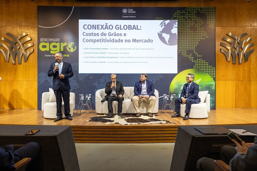 Especialistas debatem custos de produção de soja e milho no Brasil, Argentina e Estados Unidos