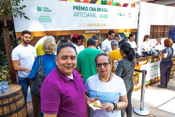 Casal participou do concurso e destacou a qualidade dos produtos