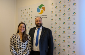 CNA oficializa adesão à Organização Mundial de Agricultores