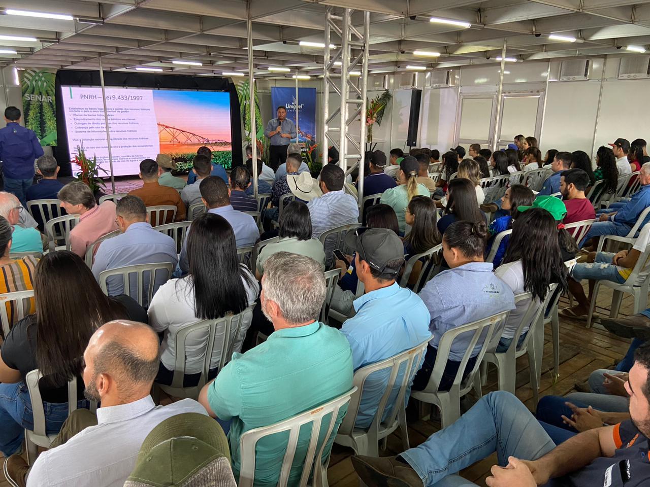 Palestra foi realizada na Feira Agrotecnológica de Lagoa da Confusão