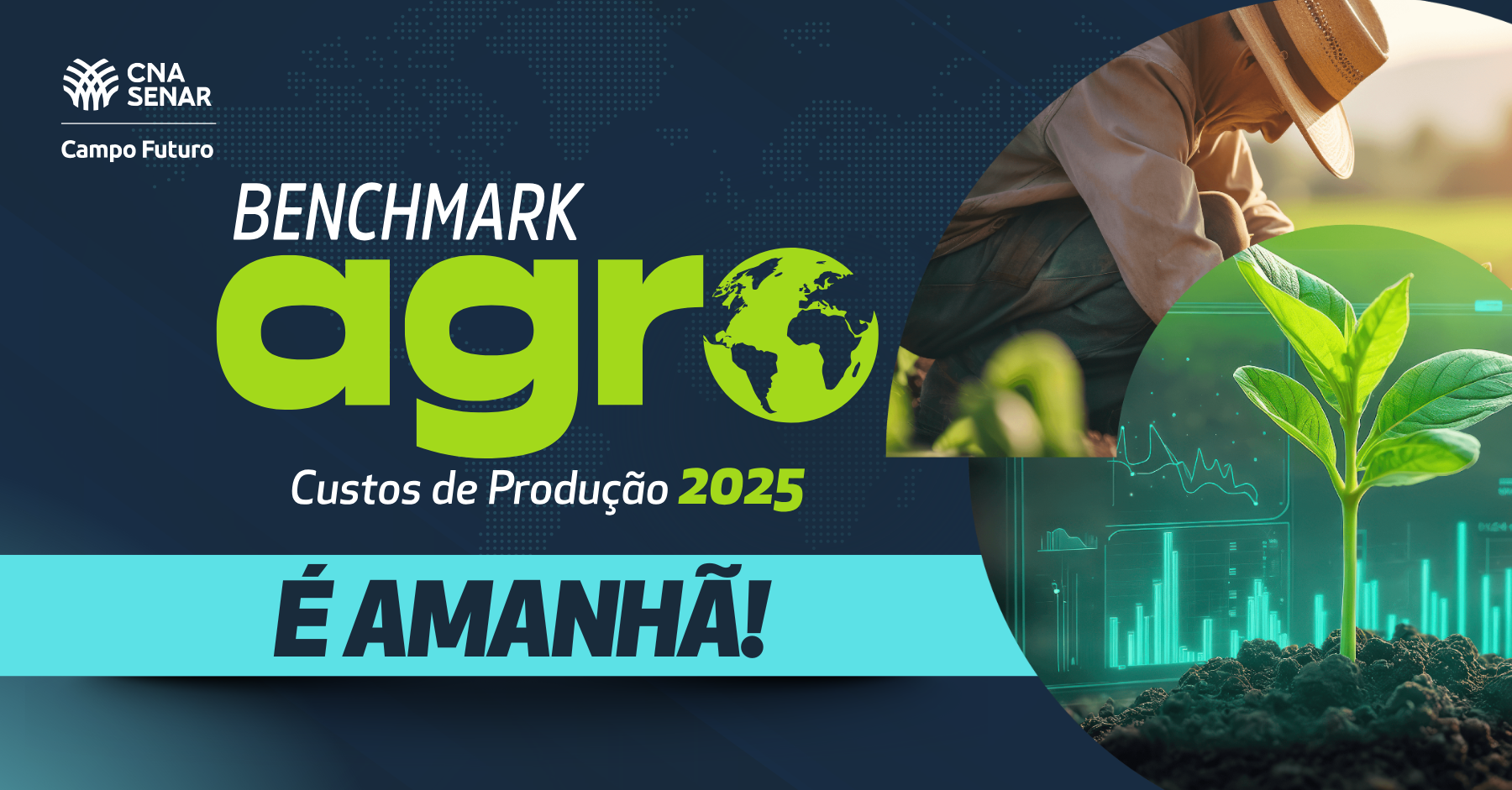 É amanhã: CNA apresenta custos de produção da agropecuária