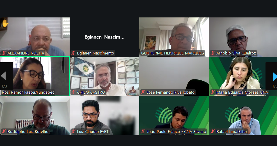 Comissão Nacional de Bovinocultura de Corte da CNA debate rastreabilidade e banco regional de antígenos contra a aftosa   