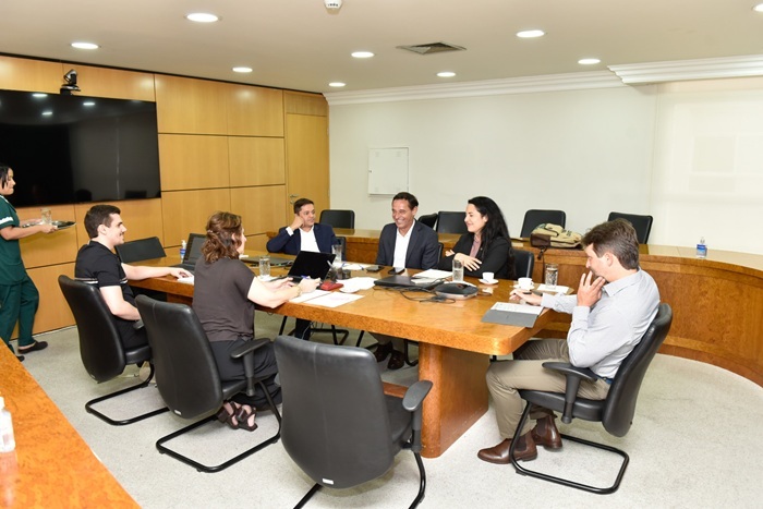 A segunda reunião aconteceu na sede da Federação da Agricultura e Pecuária do Estado de São Paulo (Faesp)