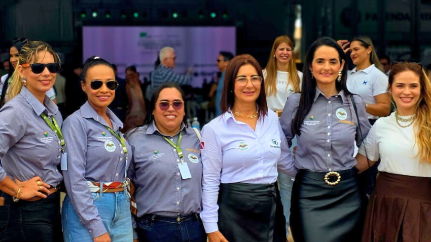 Mulheres do Agro de Dom Eliseu participam do evento que marca o início da colheita da soja