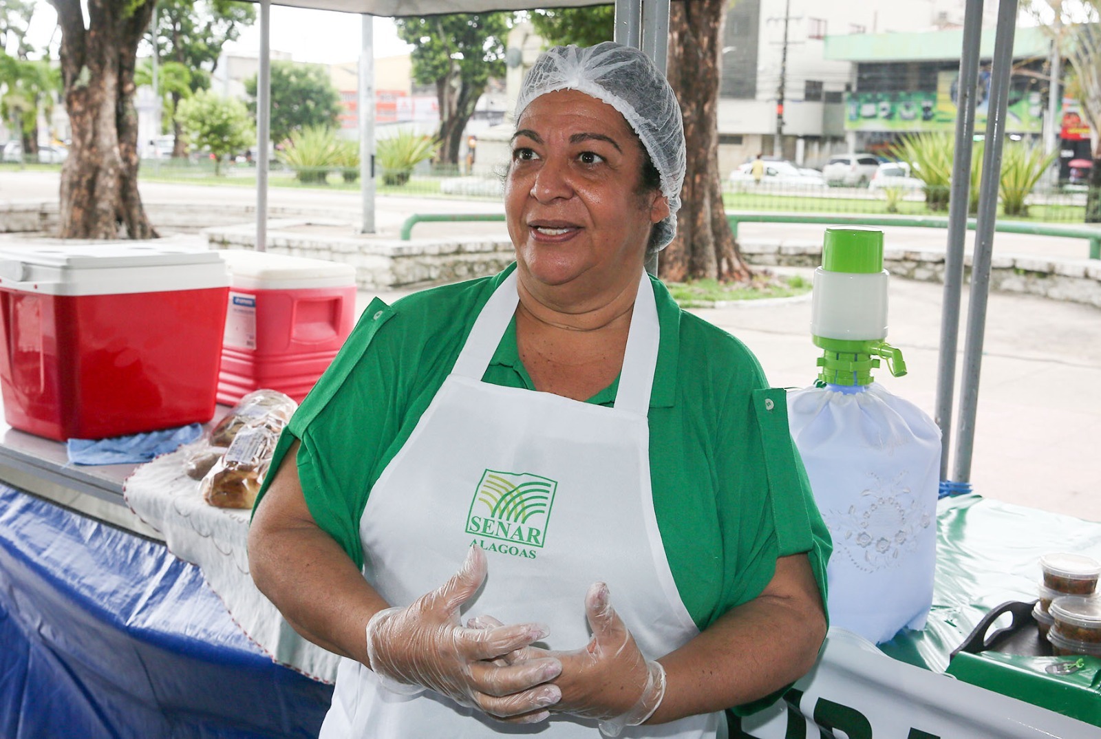 Edgleide Gonçalves, instrutora responsável pelo curso