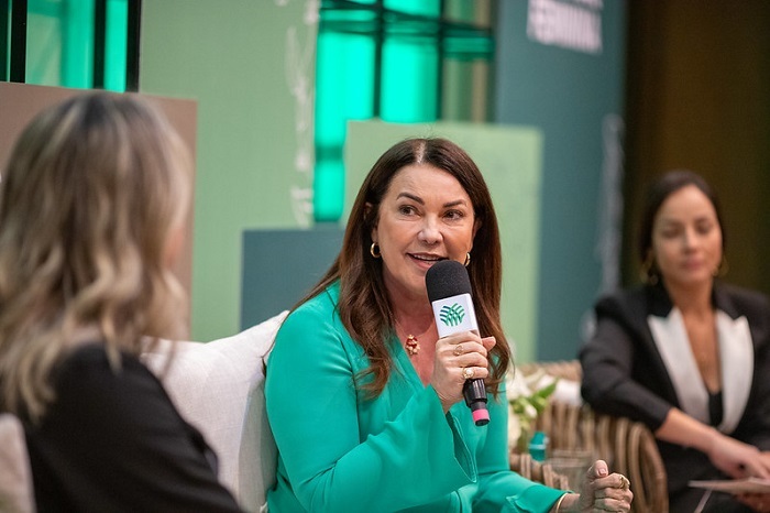 A diretora de Administração e Finanças do Sebrae, Margarete Coelho, participou de debate sobre representatividade feminina