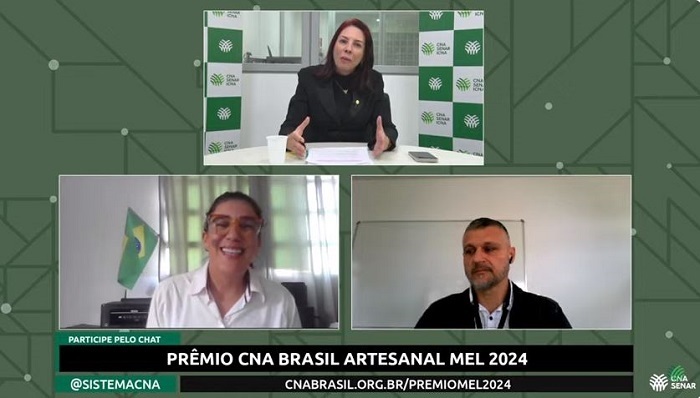 Live reuniu especialistas para tratar da cadeia produtiva do mel e do concurso da CNA