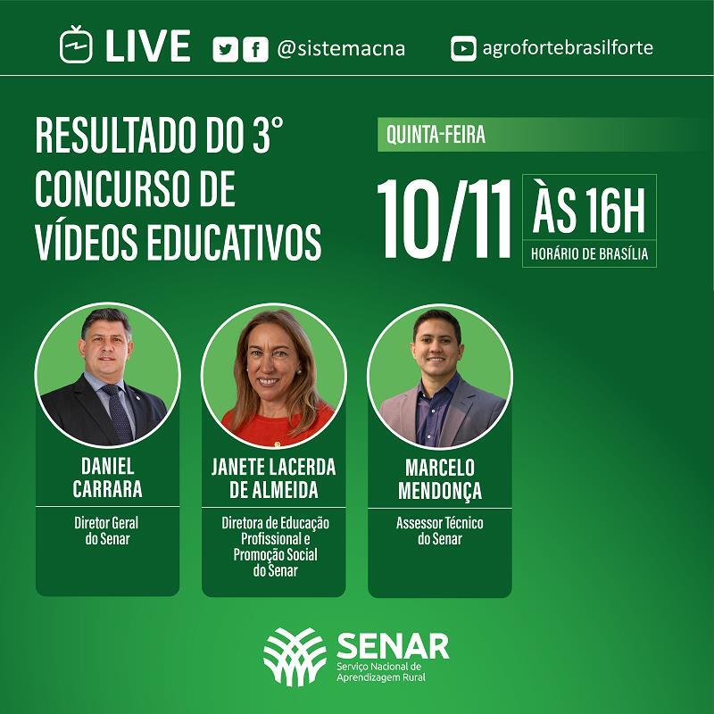 Resultado do 3o concurso de videos educativos Square 1