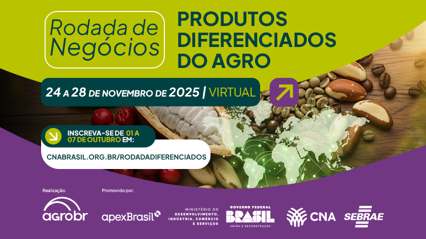 Rodada de Negócios Produtos Diferenciados do Agro
