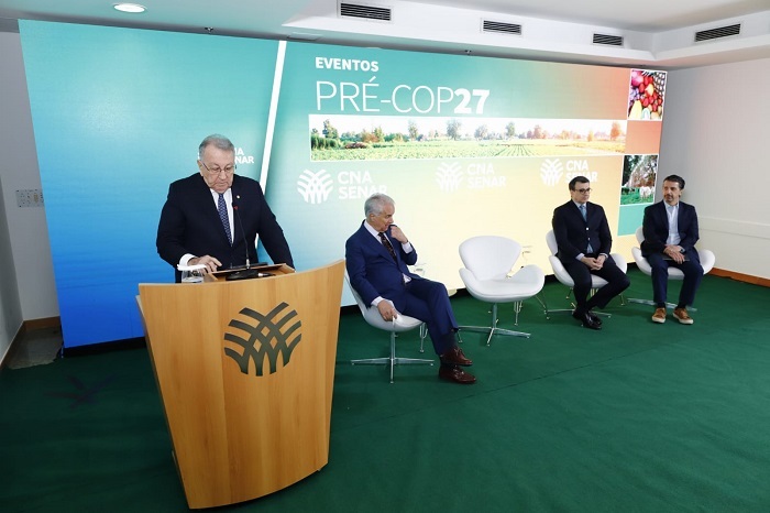 Presidente da CNA, João Martins, no discurso de abertura