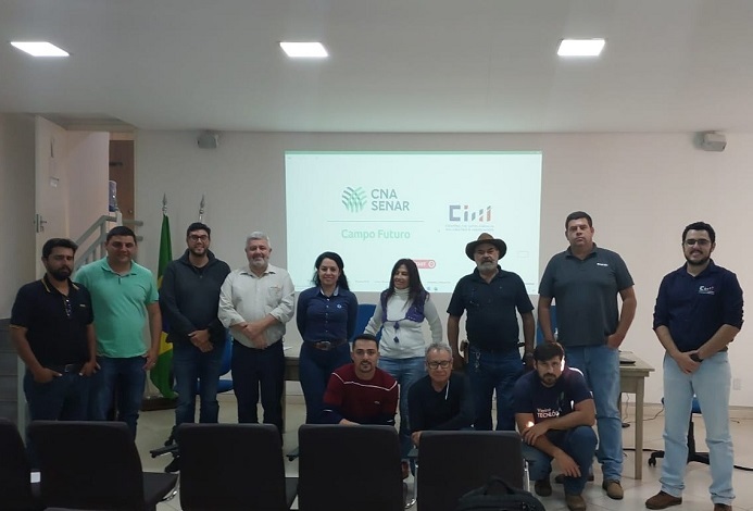 Painel de café em Santa Rita do Sapucaí