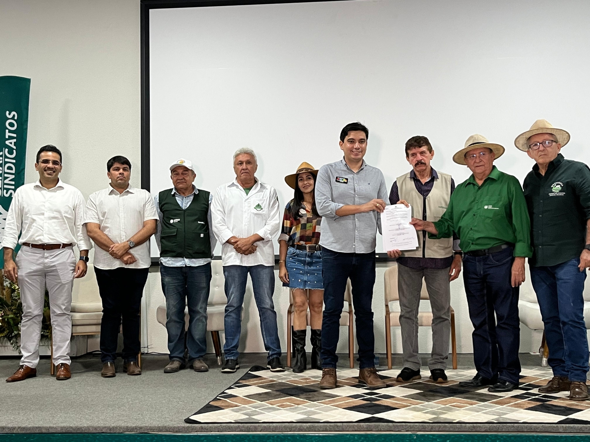 Protocolo de intenções que une Faema, Senar e Aged levará novos serviços aos produtores rurais para os sindicatos de todo o estado