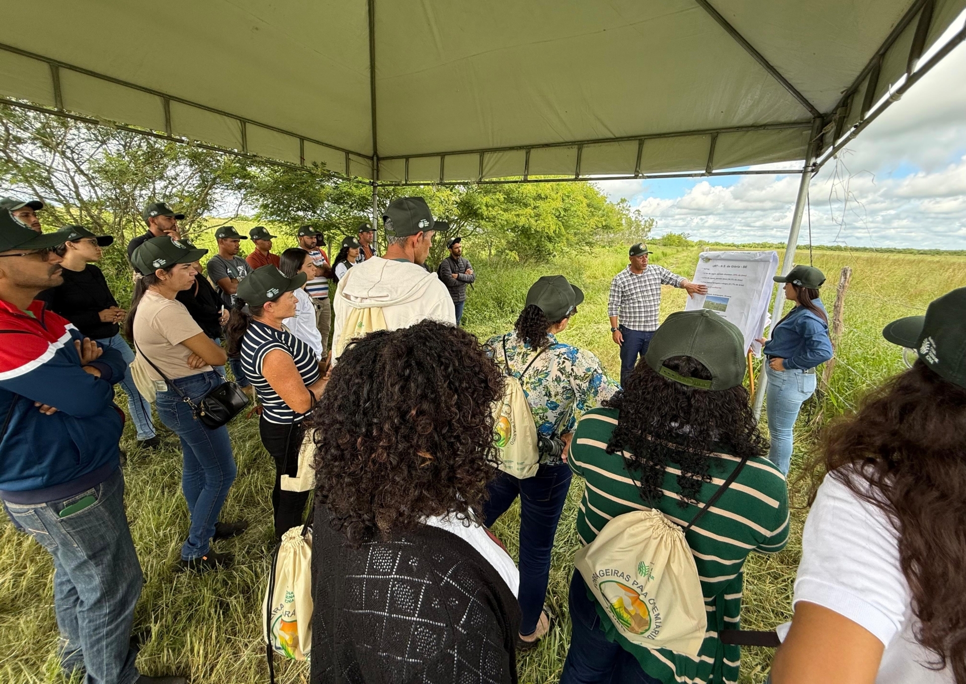Faese realiza Dia de Campo do Projeto Forrageiras para o Semiárido em Nossa Senhora da Glória