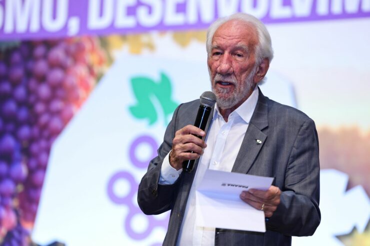 Governador em exercício Darci Piana