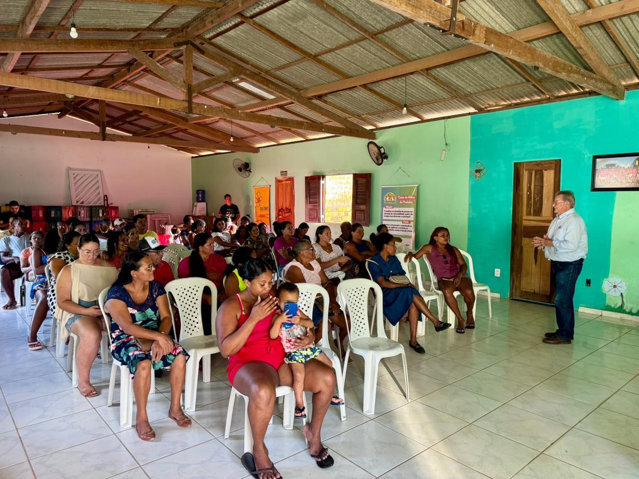 Participação do presidente licenciado, Raimundo Coelho