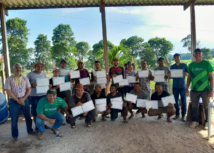 Produção de feno e capineira aplicada à bovinocultura no período de seca é tema de treinamento inovador realizado pelo Senar Amazonas
