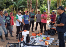 Produtores rurais de Santa Bárbara do Pará recebem capacitação em motosserras e roçadeiras