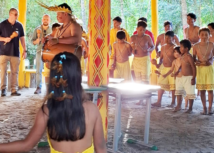 Aldeias indígenas de Avaí fazem Gincana Cultural no Dia de Campo