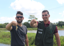 Jovem volta de São Paulo, incia criação de camarões e dobra volume com atendimento do Senar