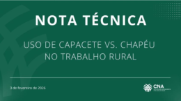 Uso de capacete vs. chapéu no trabalho rural