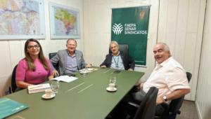 Faepa recebe UFPA para tratar de parceria no âmbito do Observatório do Agro Paraense