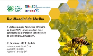 Evento comemora Dia Mundial da Abelha
