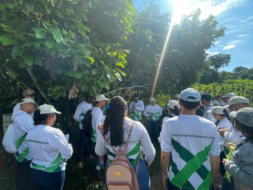 ​Turmas dos cursos técnicos de Fruticultura e Agricultura do Polo de Itacoatiara participam da aula prática no município